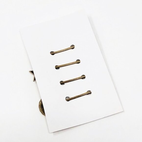 Anthropologie Embellished Bobby Pin Set of 4 - Picture 4 of 4